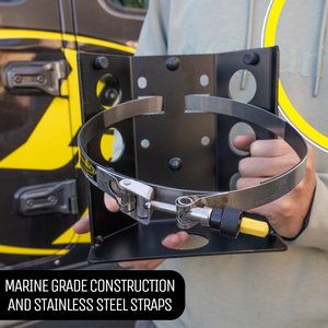 Whitney OG Bracket for 5 lb Steel Propane Tanks