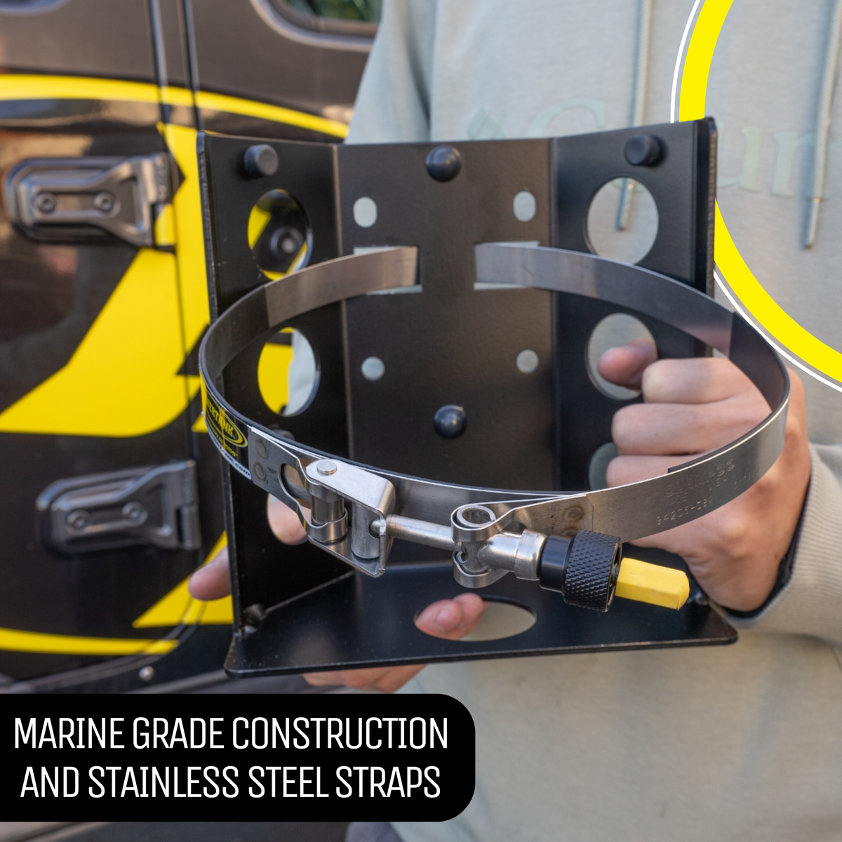 Whitney OG Bracket for 5 lb Steel Propane Tanks