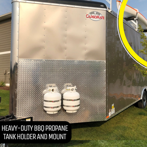 Sumatra MARINE Bracket for 20 lb. Steel BBQ Propane Tank