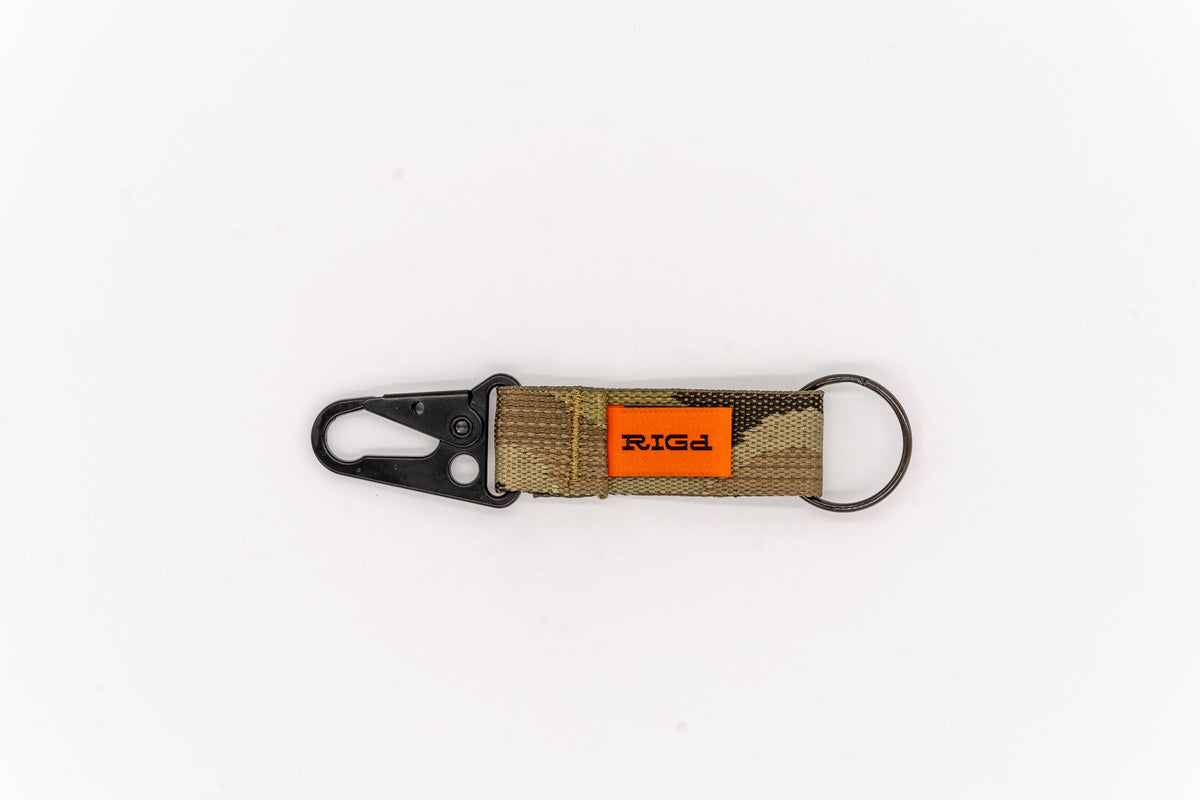 Keychain Soft Rig RiG'd Camo Made in USA Keychain - RIGd Supply