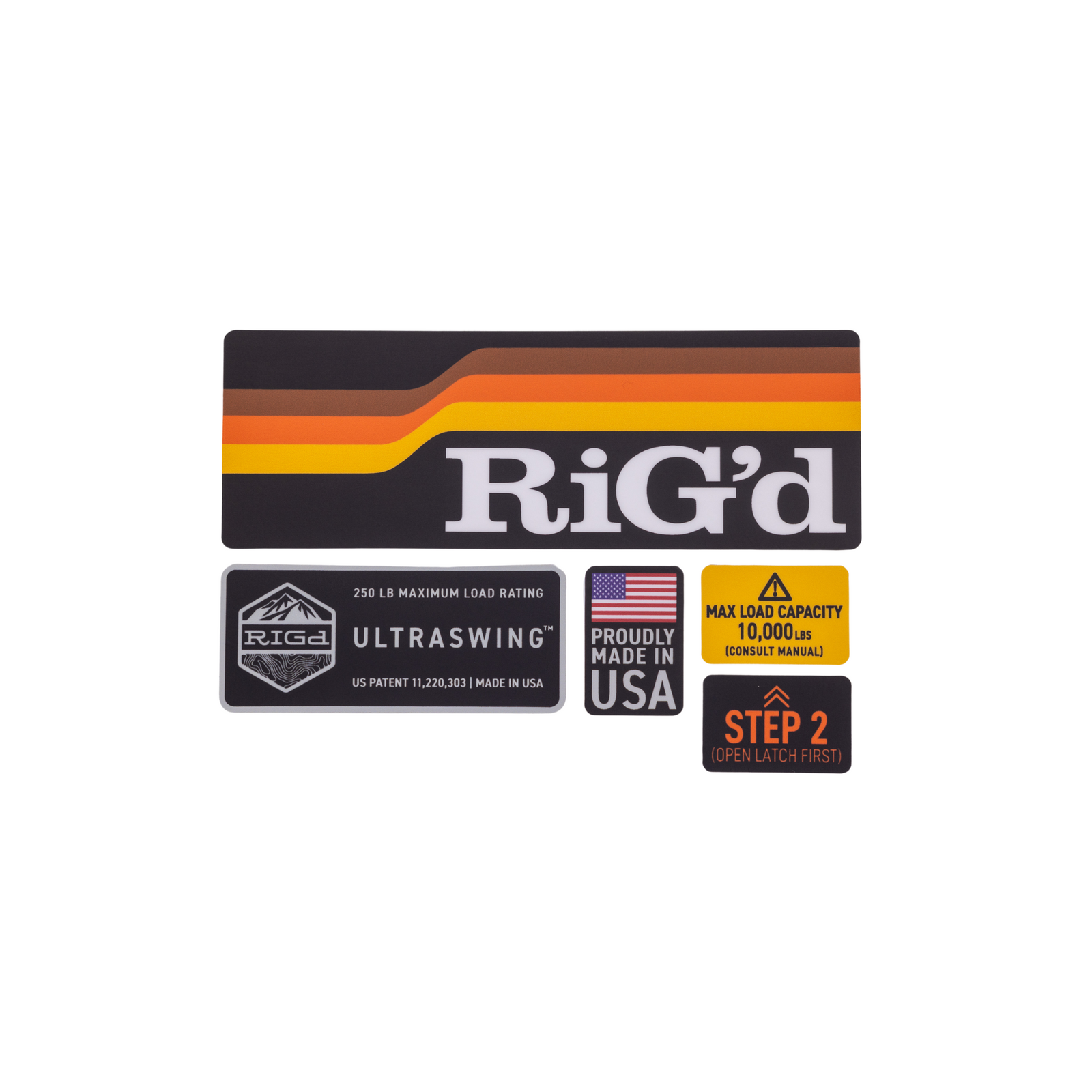 UltraSwing Replacement Decal Kit