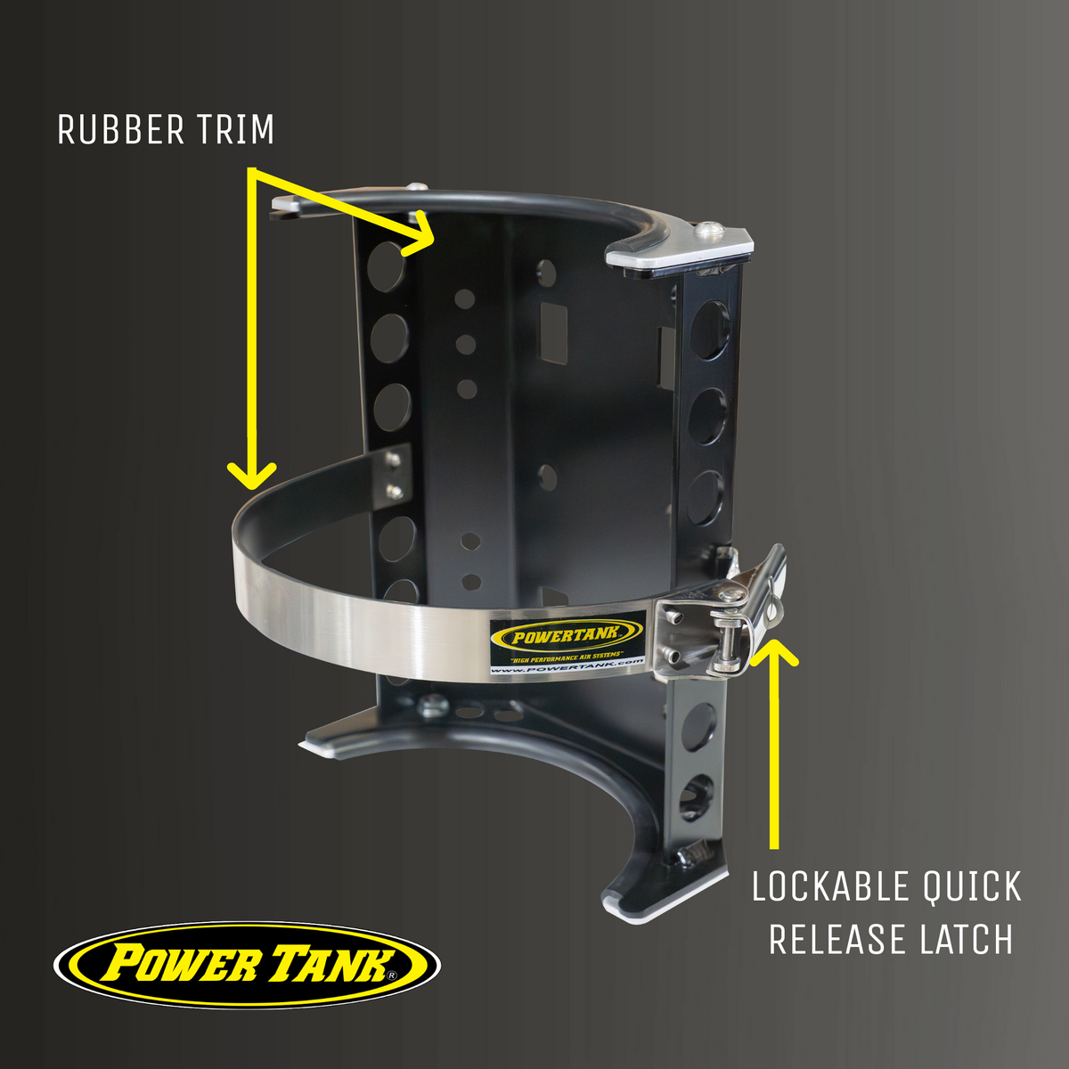 Cabox LOCKER Bracket for 6 lb Aluminum Propane Tank