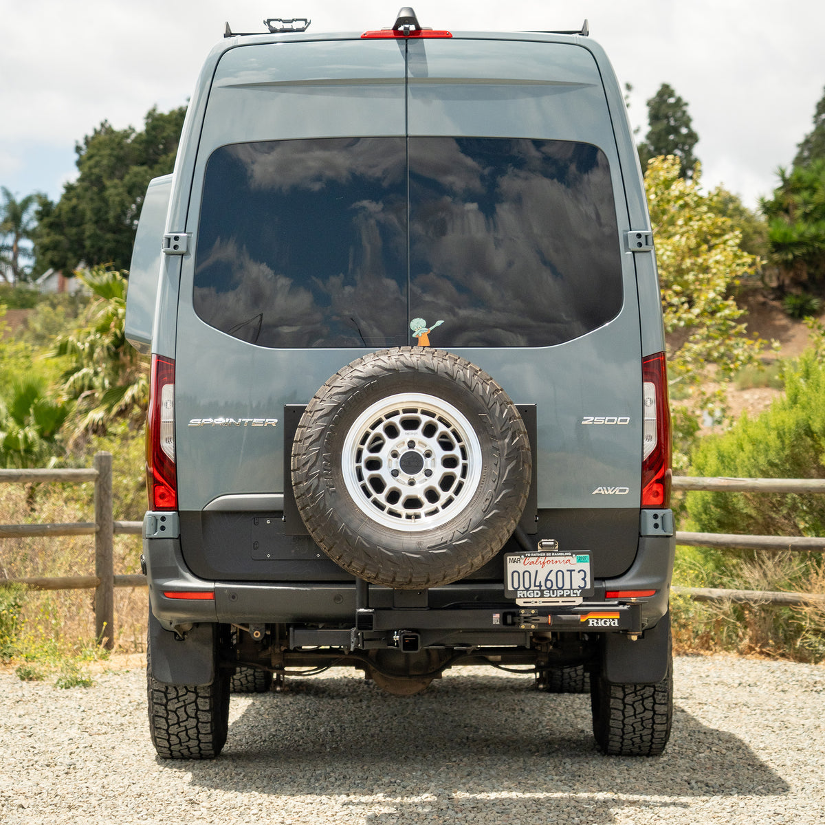 UltraSwing® Van-Fit Spare Tire Hitch Mount | RiGd Supply