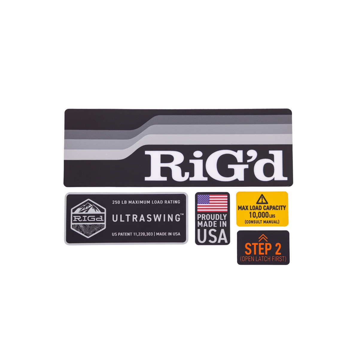 UltraSwing Replacement Decal Kit