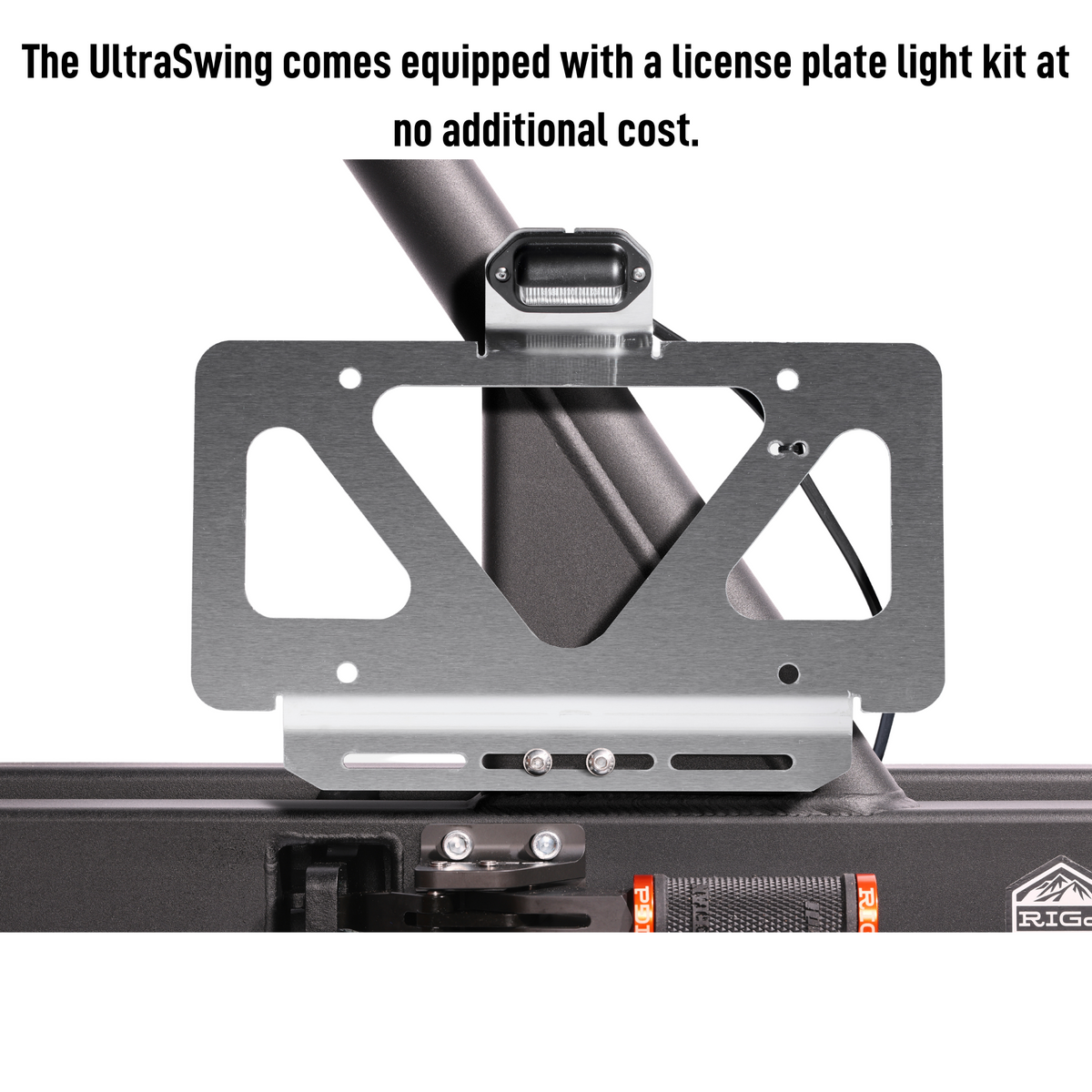 Rigd Supply UltraSwing Hitch Carrier Multi-Fit Multi-Fit 5X4.5, 5×5, 5×5.5, 6X4.5, 6×5.5, 5x100, 5X110, 5x120, 5x130, 5X150, 6X120, 6x135