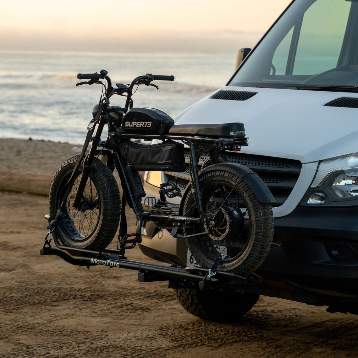 MotoTote Mini Folding Bike Rack for Electric Bikes