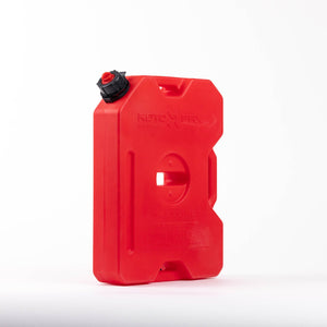 2 Gallon Gasoline GEN 2 in red side view on a white background