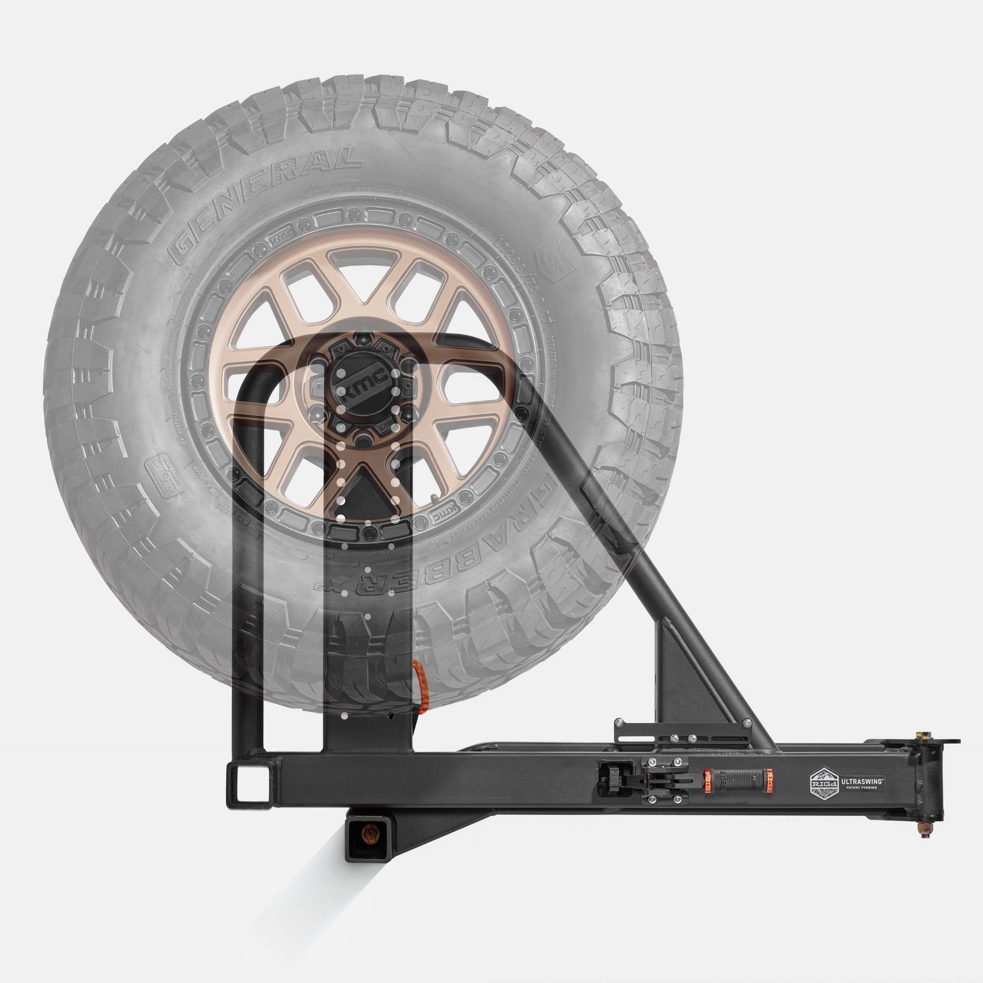 UltraSwing™ Mega-Fit Spare Tire Hitch Mount | RiGd Supply