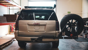 GMC Yukon Hitch-mounted Spare Tire Carrier