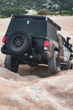 Tacoma Hitch-Mounted Tire Carrier
