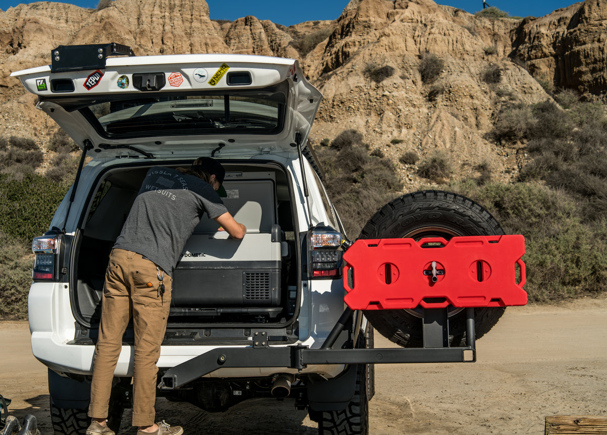 5th gen 4runner hitch tire swing out 