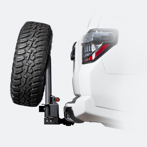 4th/5th Gen 4Runner hitch mounted tire carrier swing out 