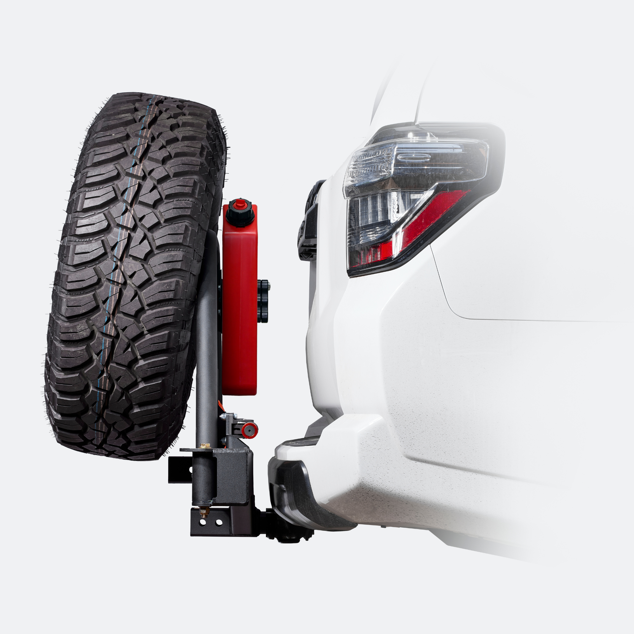 Trailer hitch spare tire discount mount