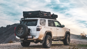Hitch rack tire carrier 4th/5th Gen 4Runner